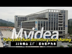 Condividiamo casi nei dormitori della catena fredda di Yuhu.