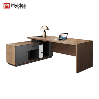 Supporto di personalizzazione Myidea Office Boss Desk Modern Simple Furniture Single Person With Sub Cabinet