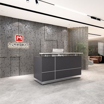 comprare Semplice design marmo top moderno mobili da ufficio Reception Desk online manufacture