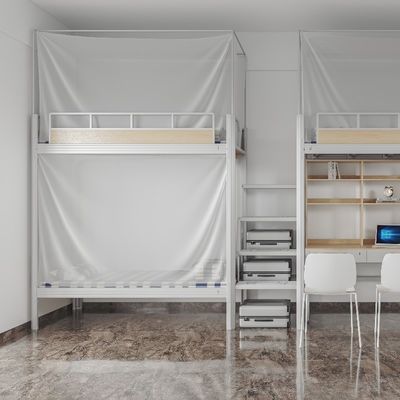 comprare Scuola dell'esercito dormitorio Letto a striscia Studente Metal durable Bambini Letto a striscia supporto personalizzazione online manufacture