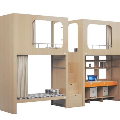 Three Person Apartment Bed With Shared Stairs