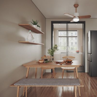 comprare Un tavolo da pranzo in legno moderno, funzionale e facilmente installabile per un appartamento online manufacture