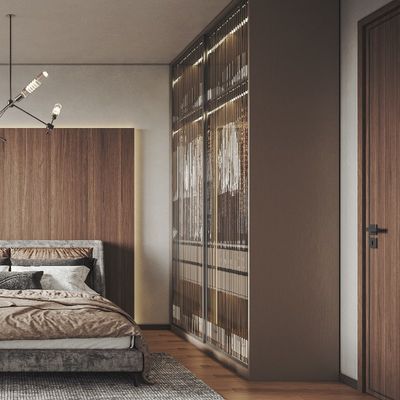 Acquistare Supporto personalizzazione mobili di appartamento di grande spazio eleganti e pratici con porte di vetro armadio in legno online manufacture