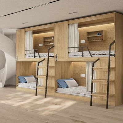 comprare Supporto per la personalizzazione Sicuri e stabili mobili da letto a due piani per appartamenti moderni. online manufacture