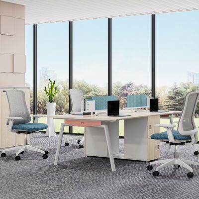comprare Supporto di personalizzazione Scrivania per due / quattro persone con armadietto con serratura colore dimensione personalizzabile online manufacture