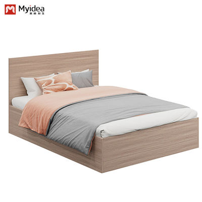 comprare Supporto personalizzazione Letto singolo in legno moderno minimalista Per camera da letto Scuola Appartamento Arredamento albergo / dormitorio online manufacture