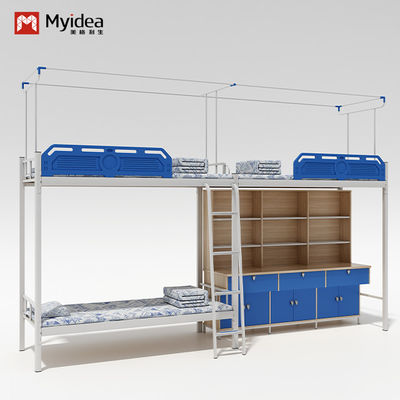 Acquistare Dormitorio per studenti personalizzabile appartamento a tre posti letto e personalizzazione scrivania a tre posti online manufacture