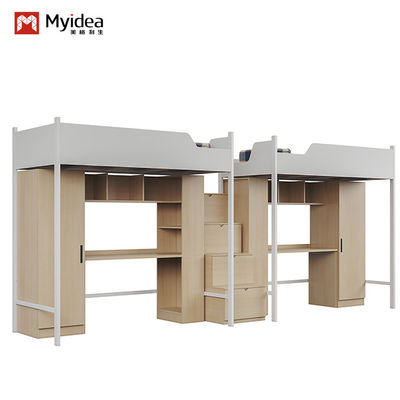 comprare Supporto personalizzazione Bello e pratico letto appartamento studentesco in legno e materiale metallico online manufacture