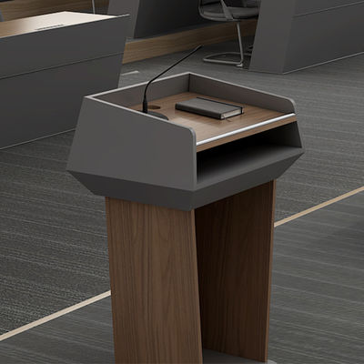 Acquistare Supporto personalizzazione Moderno Lectern Pannello di legno Materiali in acciaio e plastica Palcoscenico Grande centro eventi Scuola Sala riunioni Ufficio Hotel Palestra all'aperto online manufacture