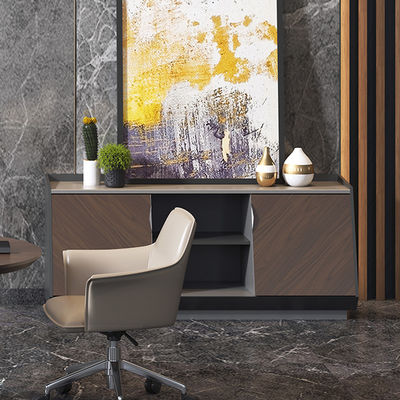 comprare Supporto personalizzazione pannello irregolare scuro stazione di tè acqua con armadietto di stoccaggio e porta scorrevole per la reception scrivania per l'ufficio online manufacture