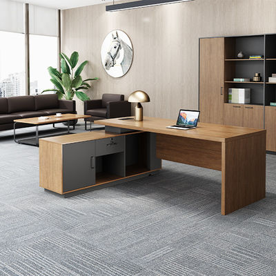 comprare Supporto di personalizzazione Myidea Office Boss Desk Modern Simple Furniture Single Person With Sub Cabinet online manufacture