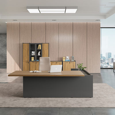 comprare Supporto di personalizzazione Moderno ufficio capo Tavola e sedia Combinazione grande tavolo da turno per singola persona online manufacture