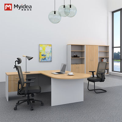 comprare Dispositivo semplice per singola persona, ufficio indipendente, grande bancone W1600*D800*H750 MFC in legno online manufacture