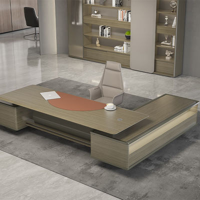 comprare Tavolino laterale manageriale moderno e minimalista con piano di lavoro ampio per mobili per uffici commerciali online manufacture