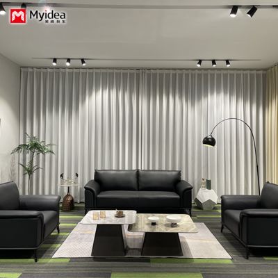 comprare Negozi Minimalista Reception, Reception, Leisure, ufficio, divano, zona riposo, ufficio a tre persone, divano in pelle online manufacture