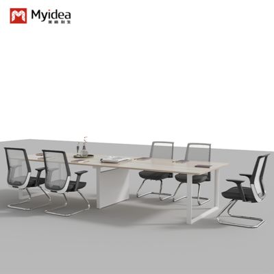 comprare Tavolo da conferenza color chiaro della fabbrica di origine Foshan, tavolo per la negoziazione e la reception di grandi aziende, mobili per ufficio online manufacture