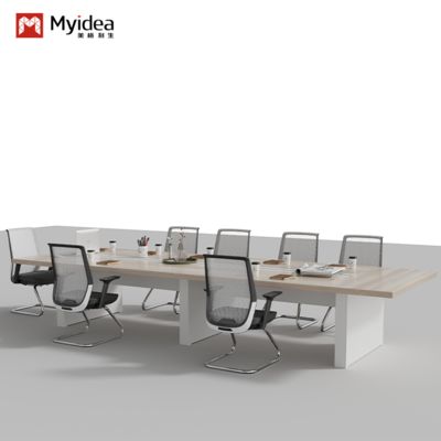 comprare Mobili per Ufficio Foshan Fabbrica Fonte Grande Capacità Spazio Cablaggio Tavolo Conferenza online manufacture