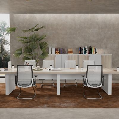 Office Furniture Foshan Source Factory Large Capacity Wiring Space Conference Desk