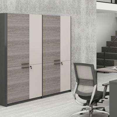 Office Filing Cabinets For Orderly Storage, Secure Storage, Worry Free Work, Light Industrial Style, Simple And Durable Office