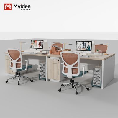 comprare Nuova scrivania e sedia combinata, semplice e moderna, scrivania per personale scrivania per computer scrivania 4/6/2, doppia scrivania per 4 persone online manufacture