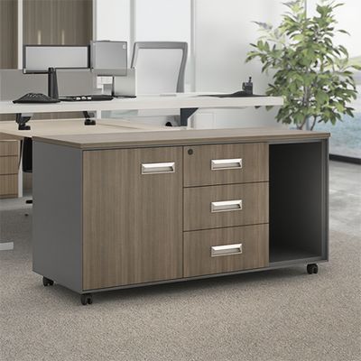 Simple And Modern Executive Desk, Manager'S Desk, Filing Cabinet, Large Shift Desk, Boss'S Desk And Chair Combination, Office Furniture