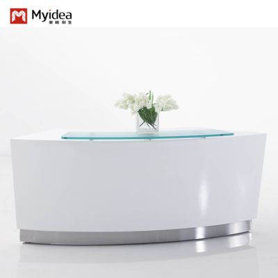 comprare Reception della compagnia, banco reception, bancone bar, lusso leggero, sensazione di alta gamma, ristorante dell'hotel, processo di verniciatura a forno, banco cassa online manufacture