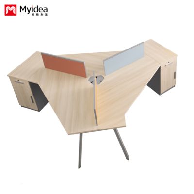 customization Design Sense of Company Office Accounting and financial Desk Staff Desk lrregular Cimbination Desk