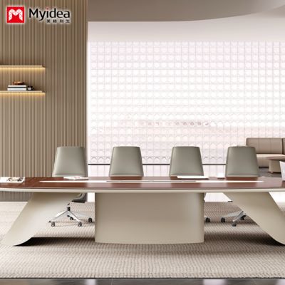 comprare arredamento ufficio personalizzato, scrivania aziendale, tavolo lungo per conferenze di grandi dimensioni, combinazione scrivania e sedia per ufficio semplice e moderna online manufacture