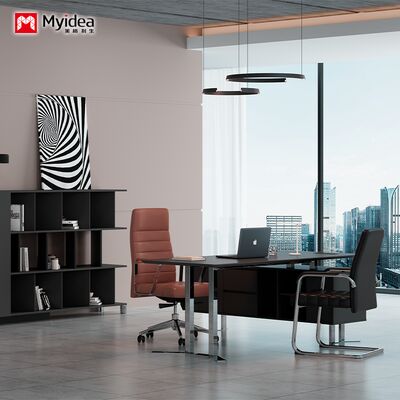 comprare Design personalizzato, Scrivania da lavoro, Boss di atmosfera, Scrivania del supervisore, Alla moda con armadietto, Scrivania di grandi dimensioni online manufacture