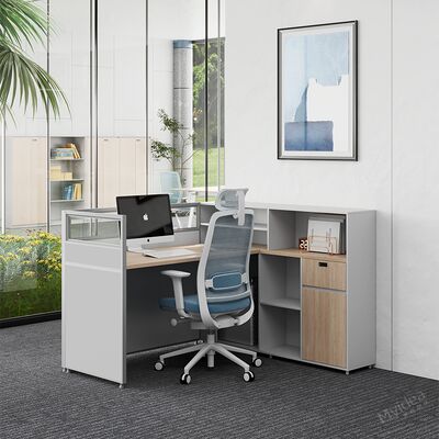 comprare Scrivania per il personale Myidea personalizzabile con mobile contenitore, stile schermo, posto singolo, ufficio semplice e moderno, scrivania per computer online manufacture