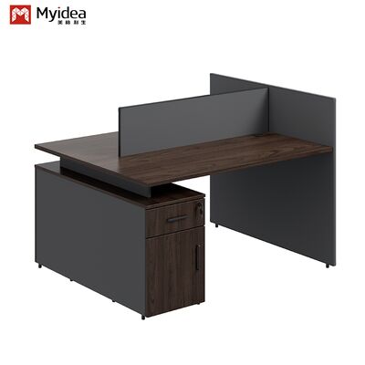 comprare Scrivanie moderne in legno con spazio contenitore fronteggianti, design autoportante, montaggio facile online manufacture