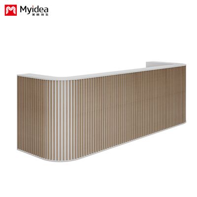 Grilled Front Desk, Cash Register, and the Reception Desk Can Be Customized