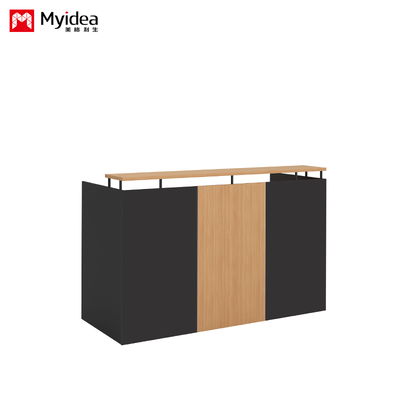 comprare Azienda di alta qualità Servizio di reception Servizio di ufficio Arredamento Hotel Ristorante Negozio Reception Desk Contatore moderno semplice online manufacture