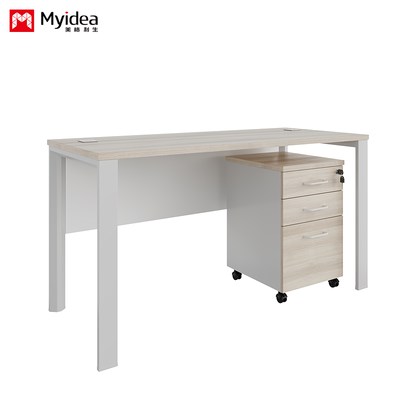 comprare Scrivania con gambe in acciaio Myidea e scrivania per computer adatta per appartamenti, dormitori, hotel, soggiorni in famiglia online manufacture