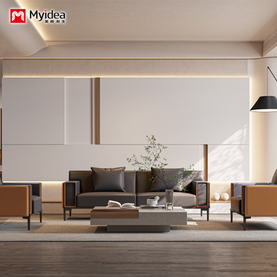 comprare Nordic Minimalism Divano in cuoio Set ufficio camera da letto Disegno sezionale tradizionale Gambe metalliche Divani a sedile singolo/triplo online manufacture