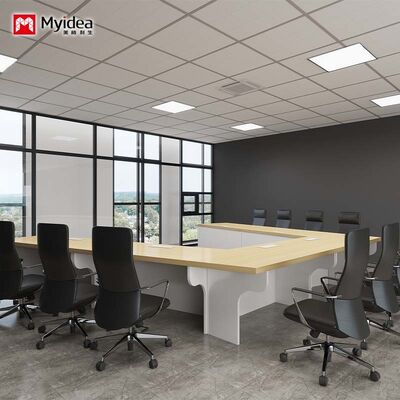 Acquistare Set di tavolo da conferenza in forma U di livello commerciale   Made from Green Certified Board, Layout personalizzabile per grandi spazi di riunione. online manufacture