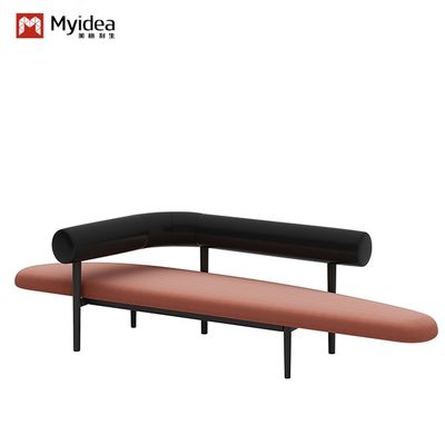 Sedia con schienale di lusso Nordic Light, sedia con sacco morbido per caffetteria, sgabello semplice, designer con schienale, sgabello da pranzo stretto e lungo