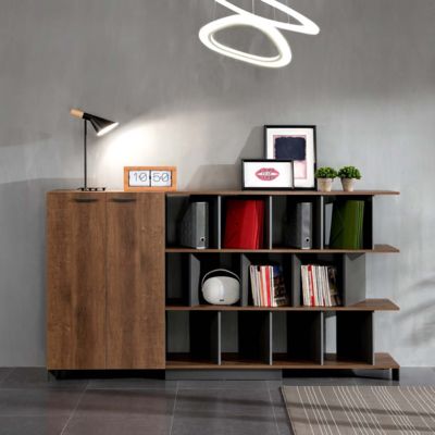 Armadio di archiviazione di grande capacità robusto e chiudibile, libreria di archiviazione a strati aperti, armadio per l'archiviazione di dati per ufficio